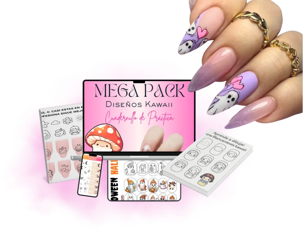 Plantillas Nail Art Kawaii